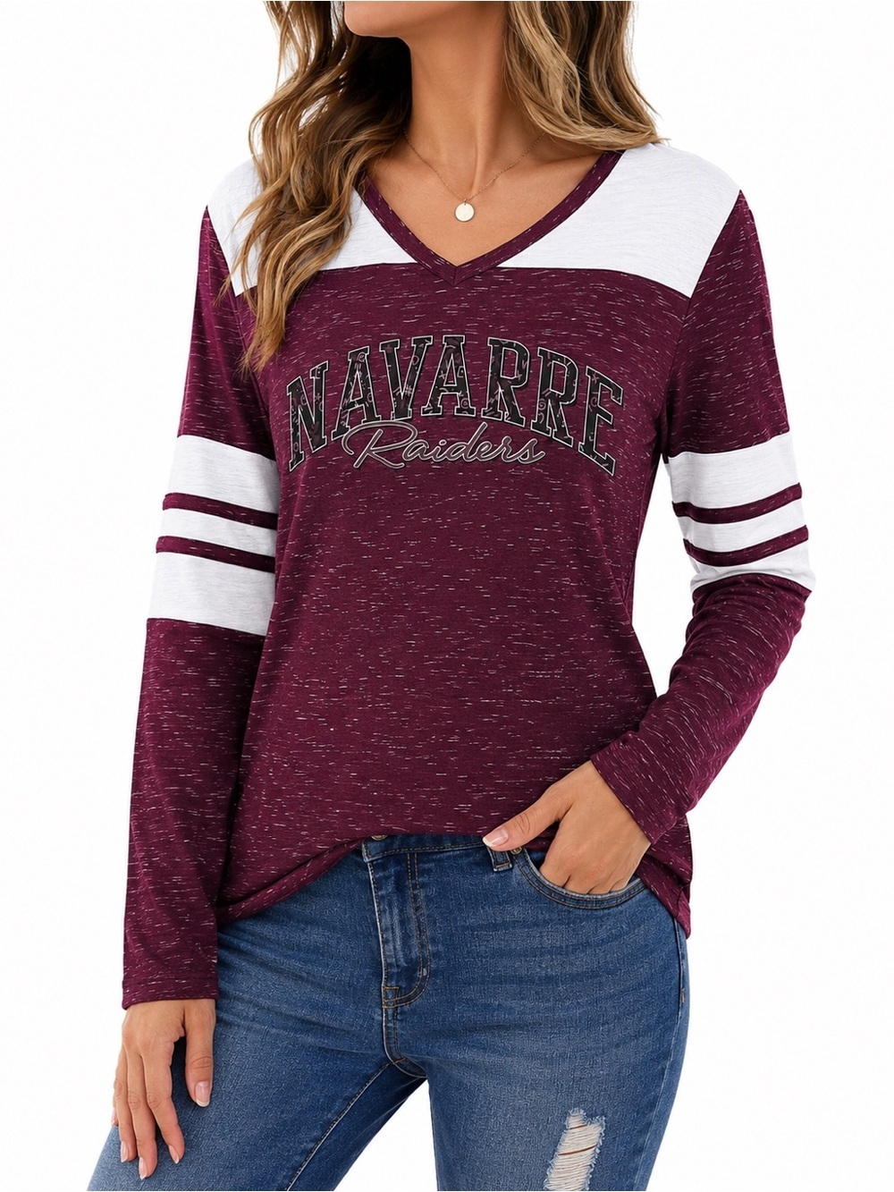 NWT Ohiopyle Navarre Raiders Official Licensed Long Sleeve Tee Size S